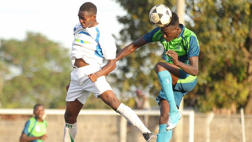 Wepo thanks Badi for holding his hand at KCB
