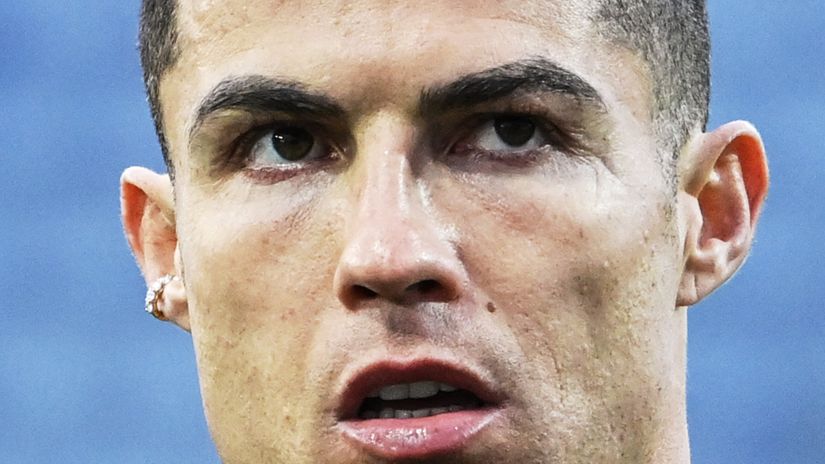 Too little too late: Cristiano Ronaldo hits a hat-trick in the league