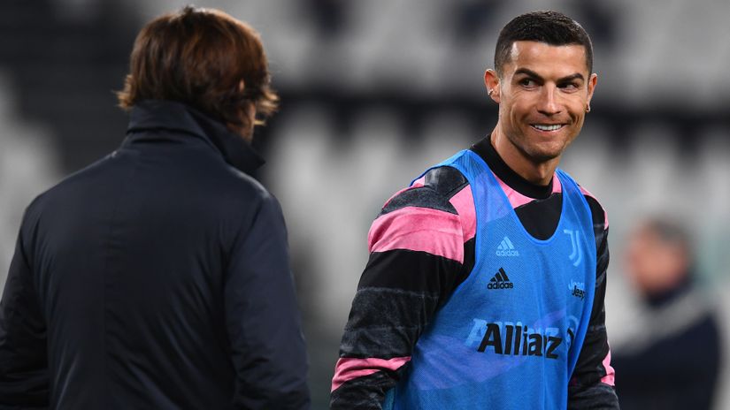 Juve coach Pirlo 'happy' to continue with Ronaldo next season