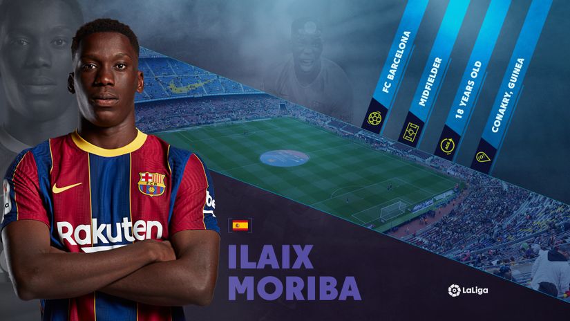 Guinea’s Moriba joins Barca's exciting new generation