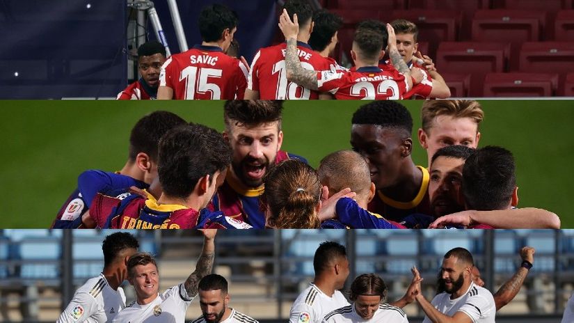 Steaming Barca breathing down Atletico's neck; Real torn between La Liga and Champions League