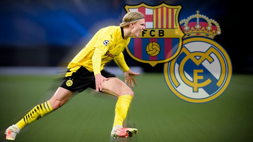 Haaland’s father and agent are asking 20 million euros each from Barca!
