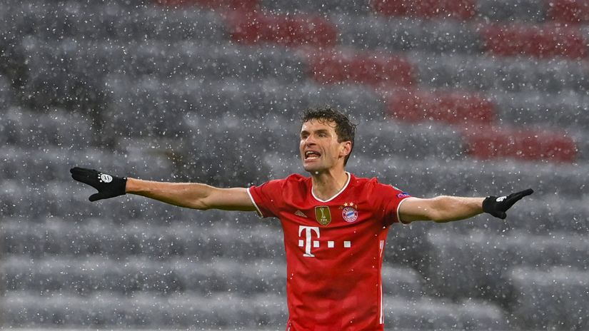 Muller: 'If we play like this in the second leg, we are going through'