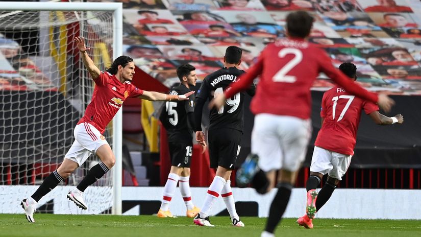 Red Devils comfortably through to the semi-finals of the Europa League