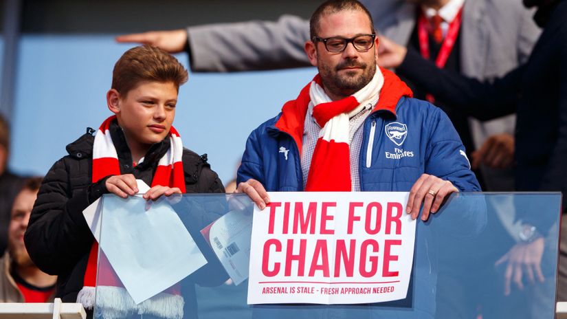 Arsenal fans to protest against owner before the Everton match on Friday