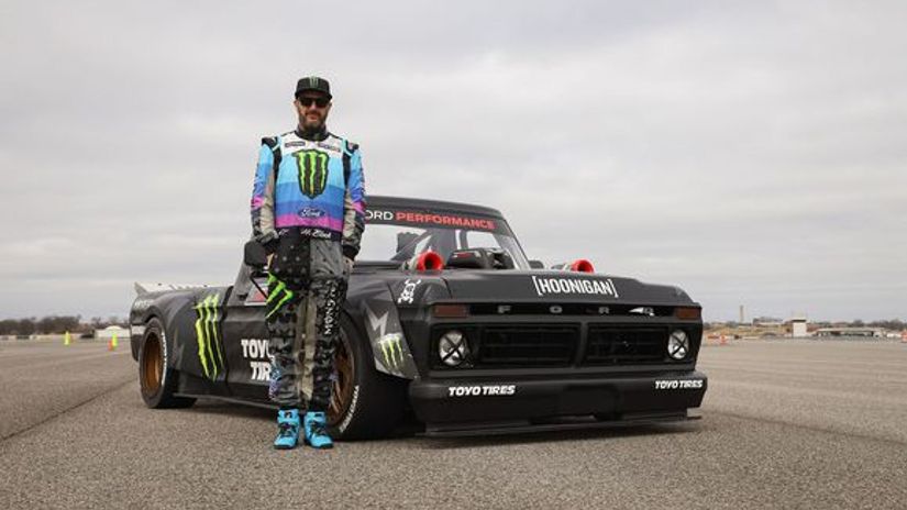 Block to add Hoonigan flair to this years Safari Classic