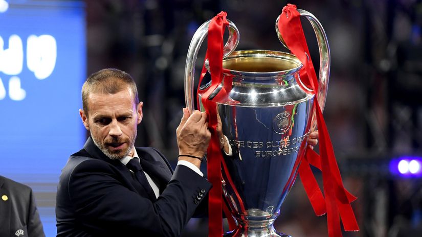 Super League 'flat-earthers' in UEFA president's sights