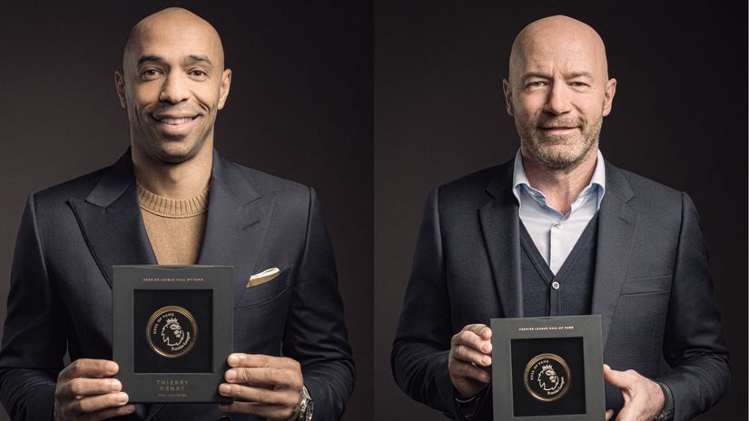 Henry and Shearer inducted into Premier League Hall of Fame