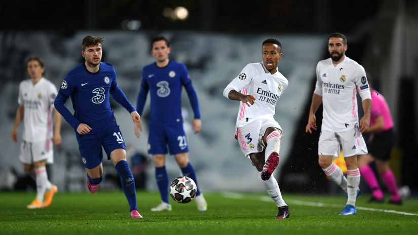 Intense first half and a cautious second period for a draw in Madrid