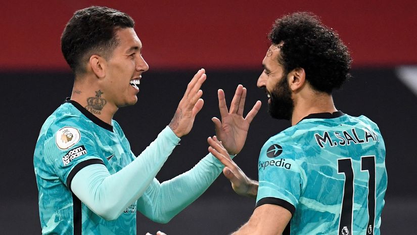 Fans run riot outside Old Trafford while Scousers run riot inside