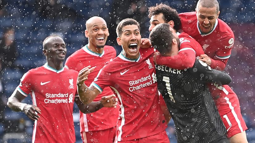 Liverpool on the brink of the Champions League spot