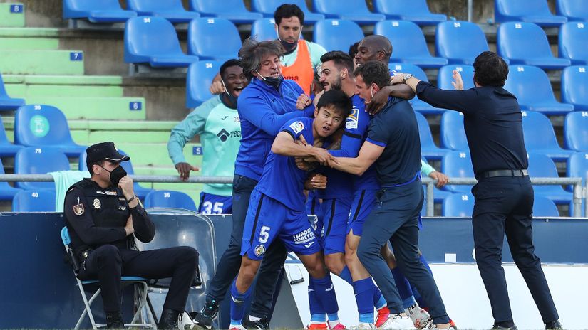 Getafe dressing room is like a bar, people are drunk without drinking alcohol