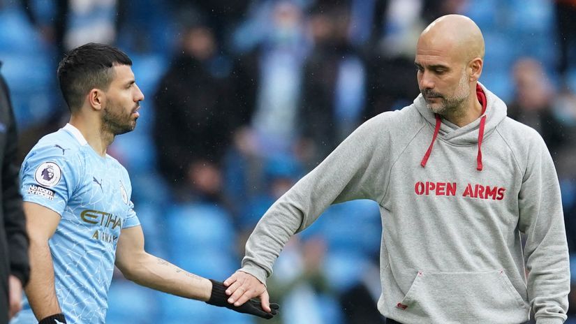 Aguero and Guardiola gave each other a silent treatment?