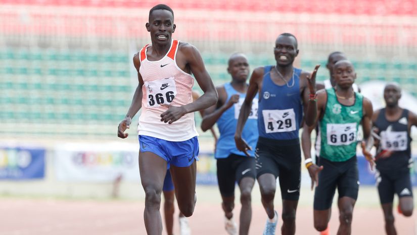 Ngeny sets 800m world leading time at AK Olympics pre-trials