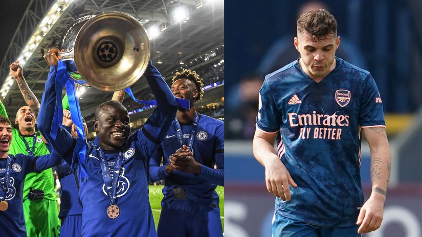 Another huge Arsenal miss - Granit Xhaka instead of N'Golo Kante