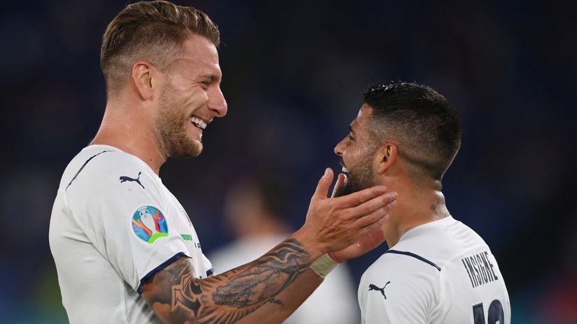 Italy's trident brings three Euro goals for the first time in Euro history