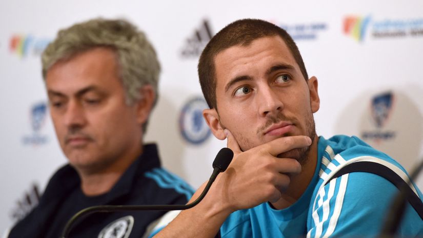Mourinho on Hazard - 'Awful' in training, would be far better if he was a 'top professional'