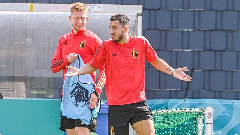 Eden Hazard 'not 100%, but ready to start' against Finland