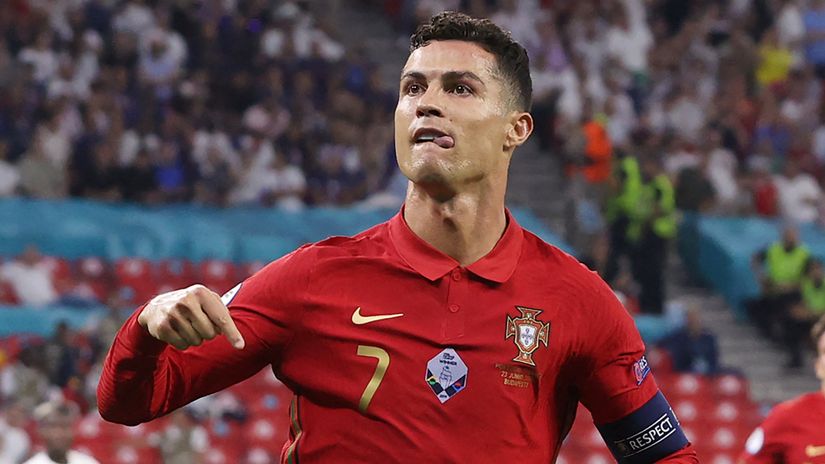 Serial record-breaker Cristiano Ronaldo is the joint-highest international football scorer
