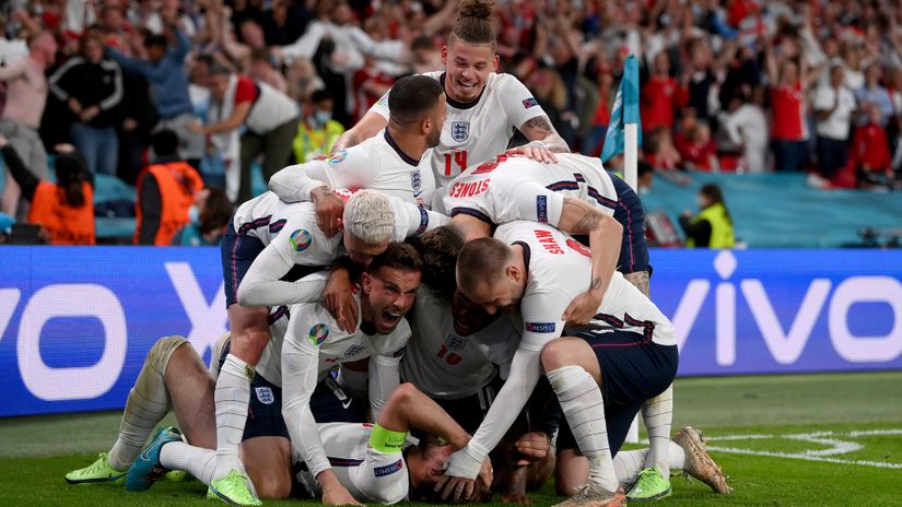 It will either 'come home' or it will end up in Rome - England are in the EURO 2020 finals and will face Italy