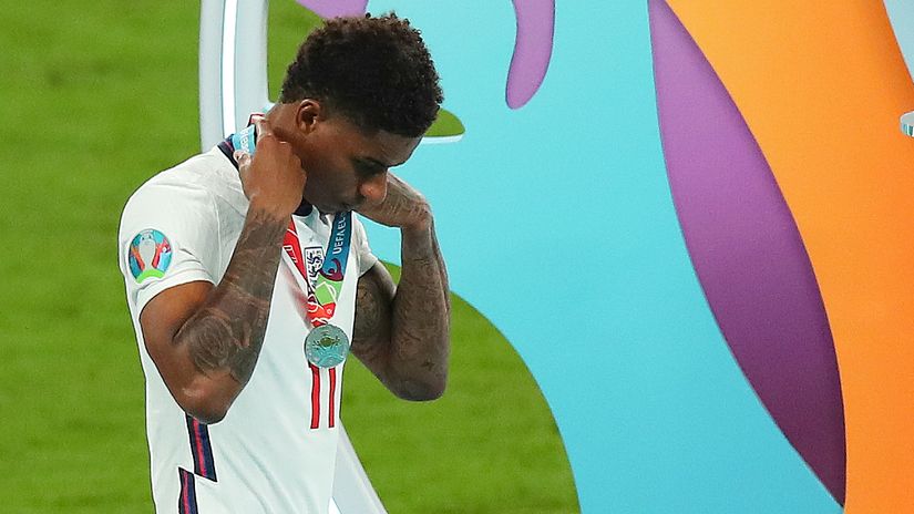 Marcus is a gentleman! England star is sorry about the missed penalty, but not for who he is