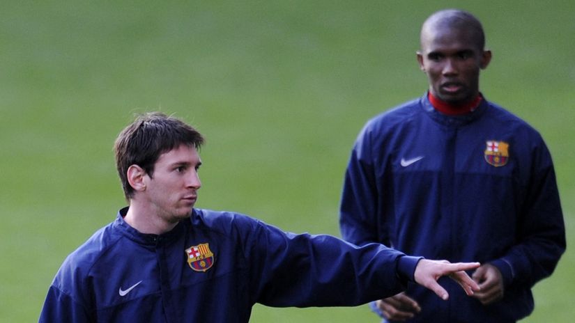 Cameroonian legend Samuel Eto'o: Messi played with me
