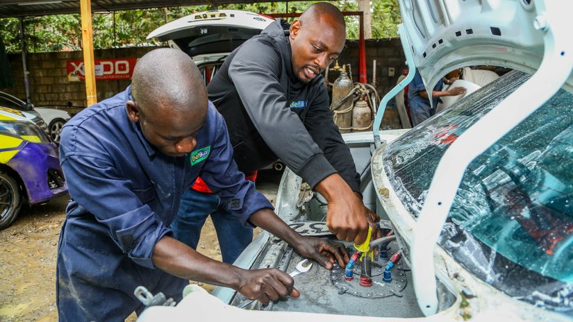 Muiruri heading to Voi for the lessons