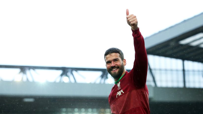 Liverpool are busy - Alisson Becker signs new contract while Virgil van Dijk steps up his recovery from injury