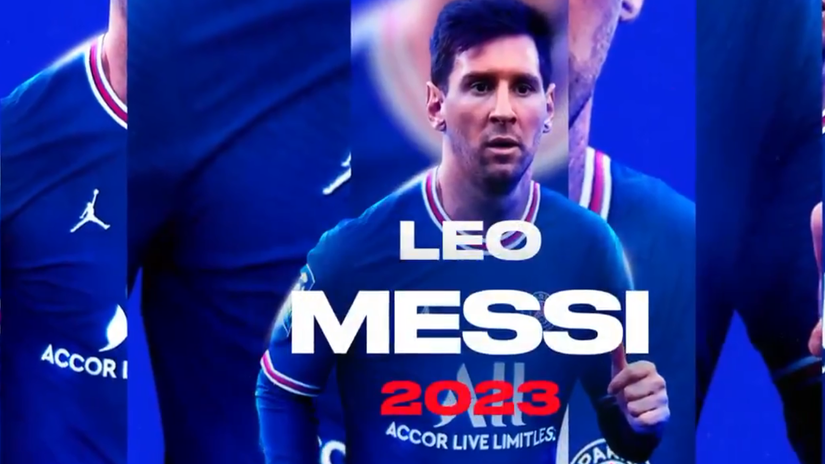 It's finally official: Lionel Messi signs a two year contract with PSG