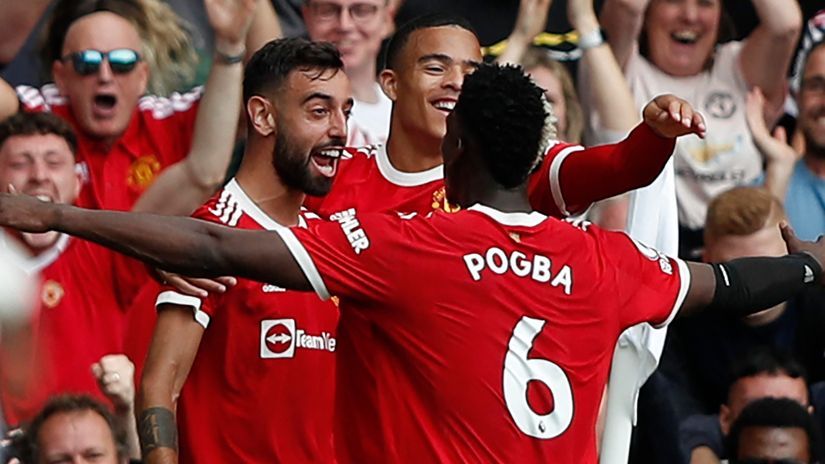 Fernandes and Pogba drive Red Devils to a glittering victory over rivals Leeds in front of jubilant Old Trafford