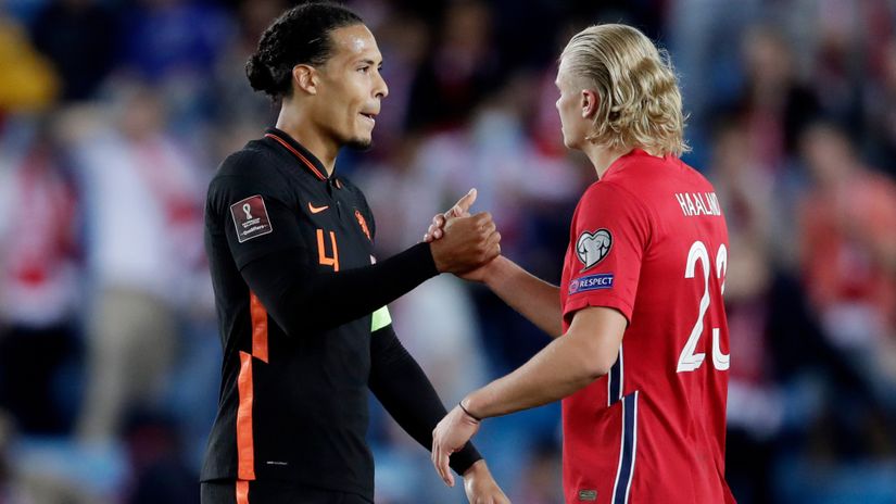 Van Dijk to Haaland: ‘Fu***ng hell, you broke my finger’