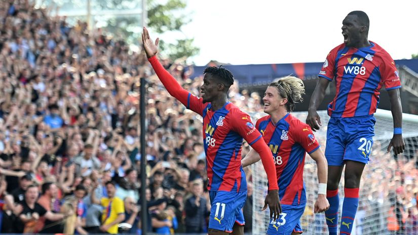 Patrick Vieira and his Eagles get their first win of the season by crushing the old enemy