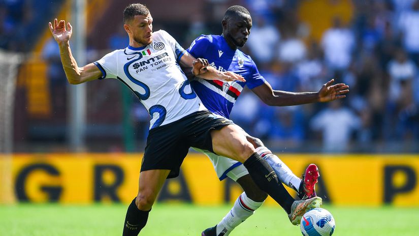 Sampdoria deflects Inter's perfect start of the season