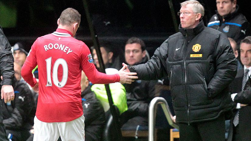 'I, Wayne Rooney, request a transfer from...'