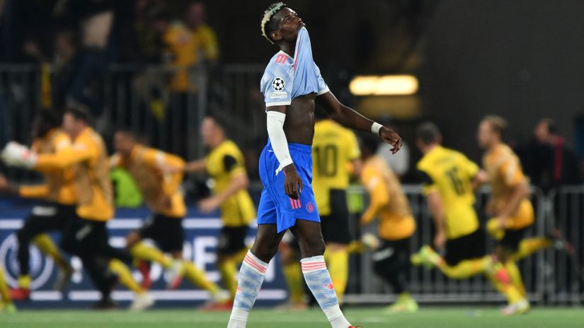 Wan-Bissaka's red card and Lingaard's blunder give Young Boys a shocking win