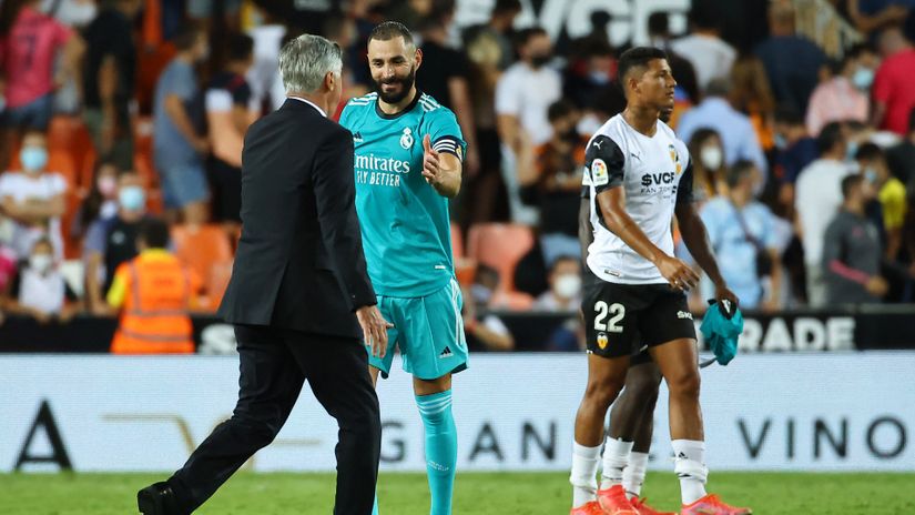 Vinicius and Benzema team up again for another late comeback