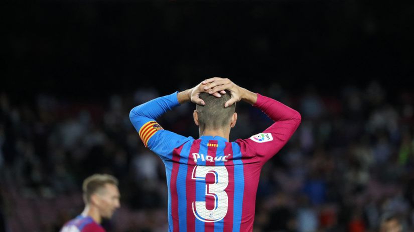 Pique: ''I don’t wear this shirt to be second or third''