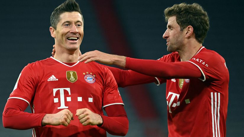 Lewandowski and Muller looking for more records against Greuther Furth