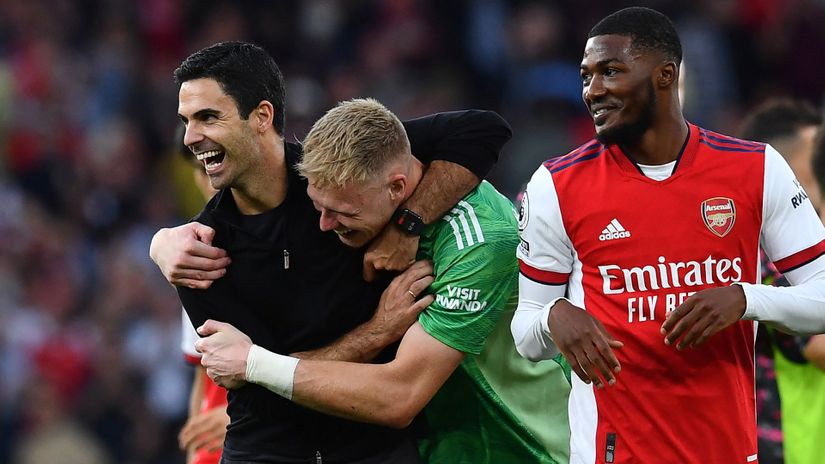 It's all smiles at Emirates after their Derby win - but Arsenal need some consistency now