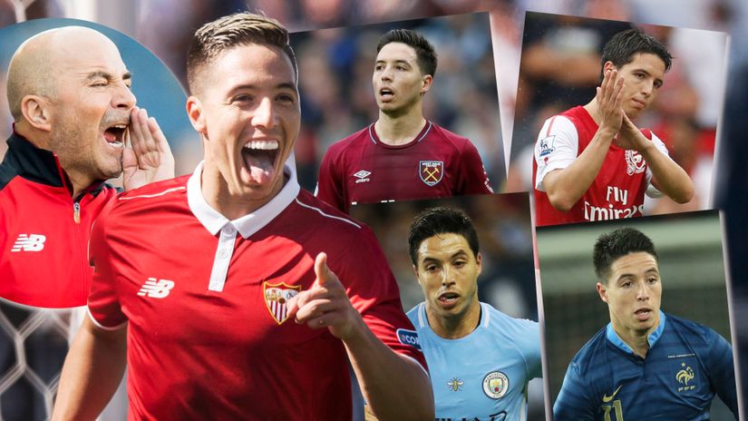 Coach, friend and partner in crime: Samir Nasri says Jorge Sampaoli is the kind of man you cannot say no to
