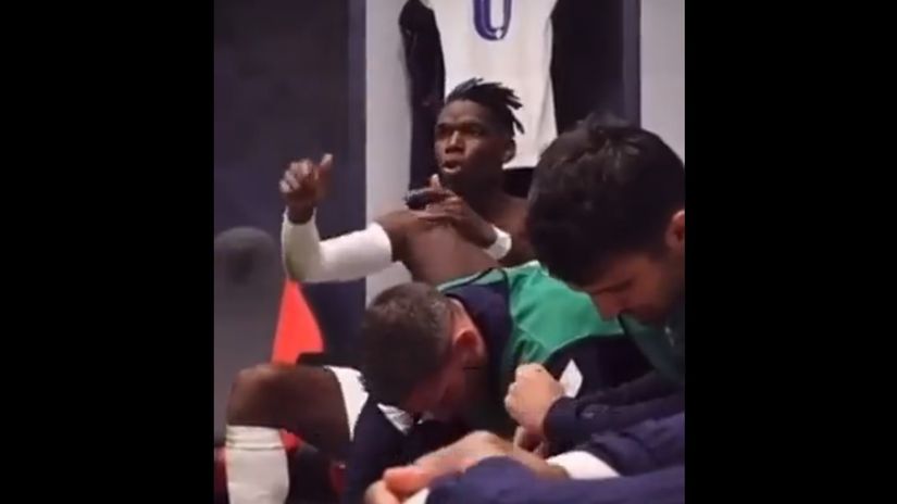 Leaked footage: Paul Pogba's leadership is inspiring and forceful