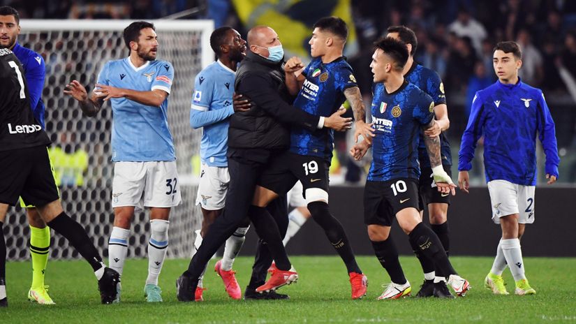 Best friends? Sure, maybe off the pitch, but don't you dare provoking me once we lose