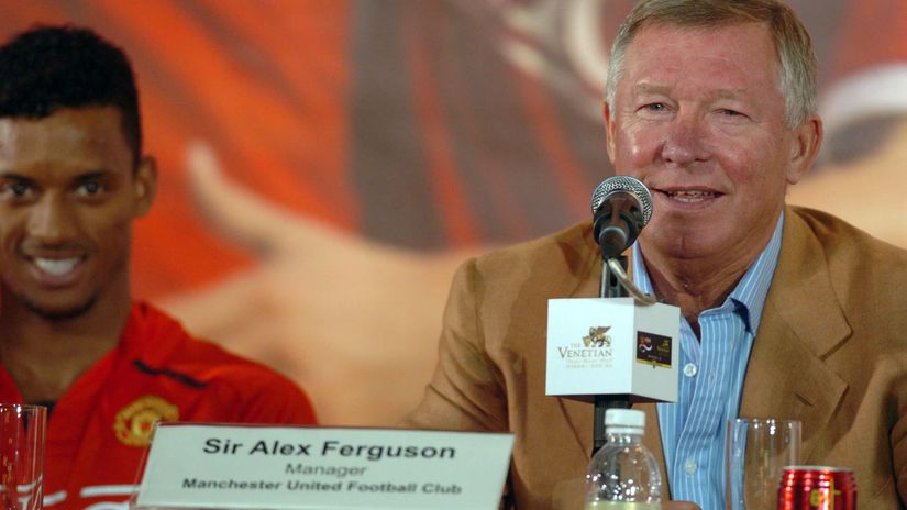 What happens when you miss the penalty and have to drive Alex Ferguson home?