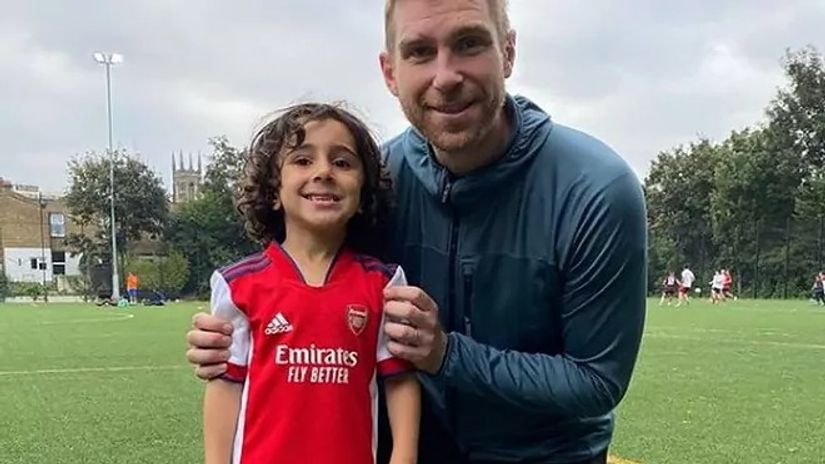 Arsenal's new signing is - brace yourself - 4 years old!