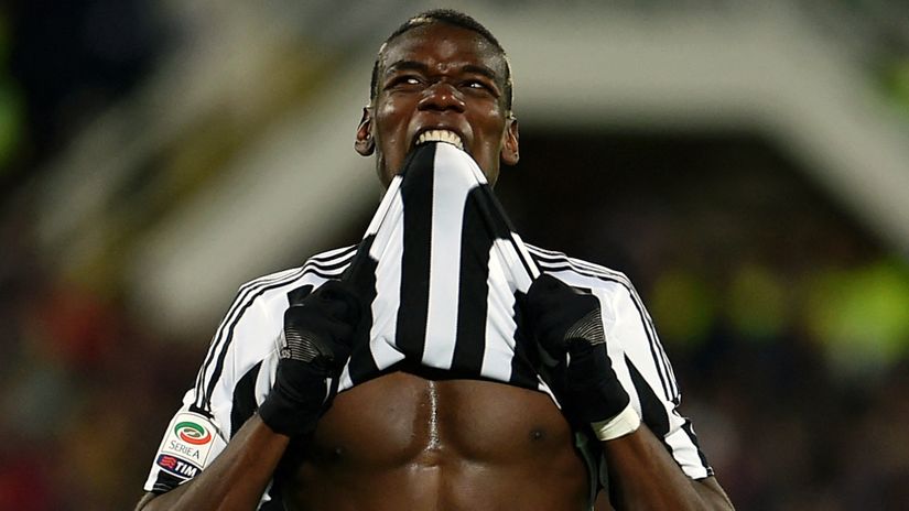 Juve and United are playing tennis - and Paul Pogba is the ball