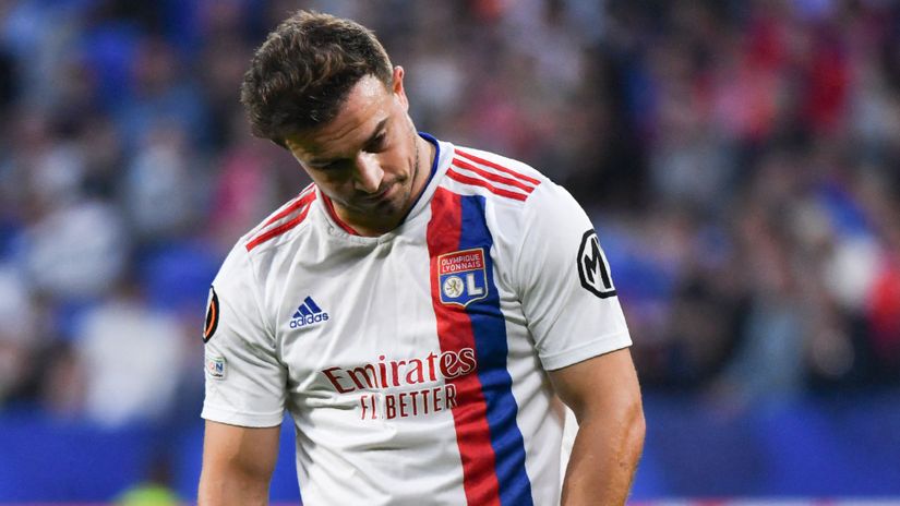 Why did you sign him?! Lyon paid over $10 million to Liverpool for the Swiss only to play him out of position