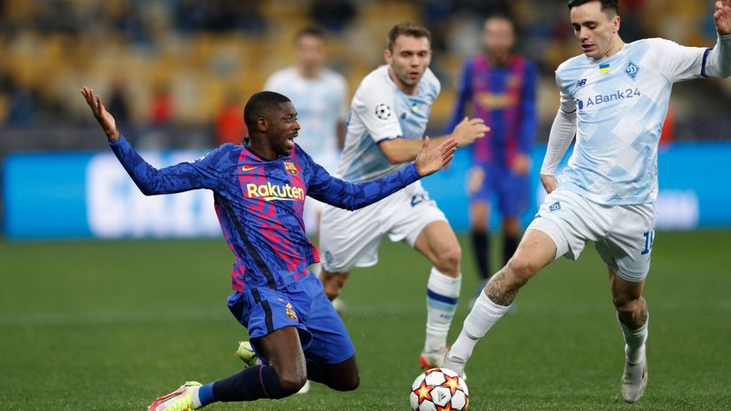 The agony continues: Barca's flop Dembele returns from injury only to be sidelined again after 25 minutes of football