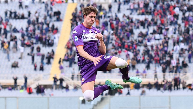 Deal already done? Arsenal have got a deal with Fiorentina to sign one of Europe's hottest strikers
