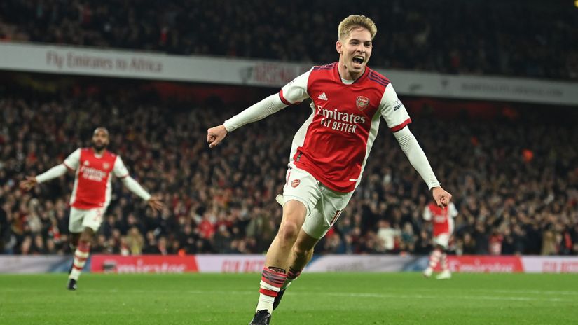 Two disallowed goals and a missed penalty for Arsenal but Smith Rowe saves the day