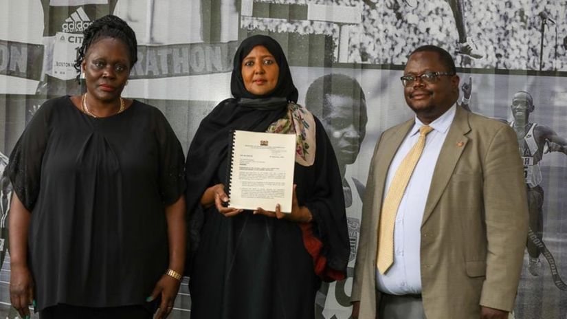 Amina appoints a caretaker committee to manage FKF affairs